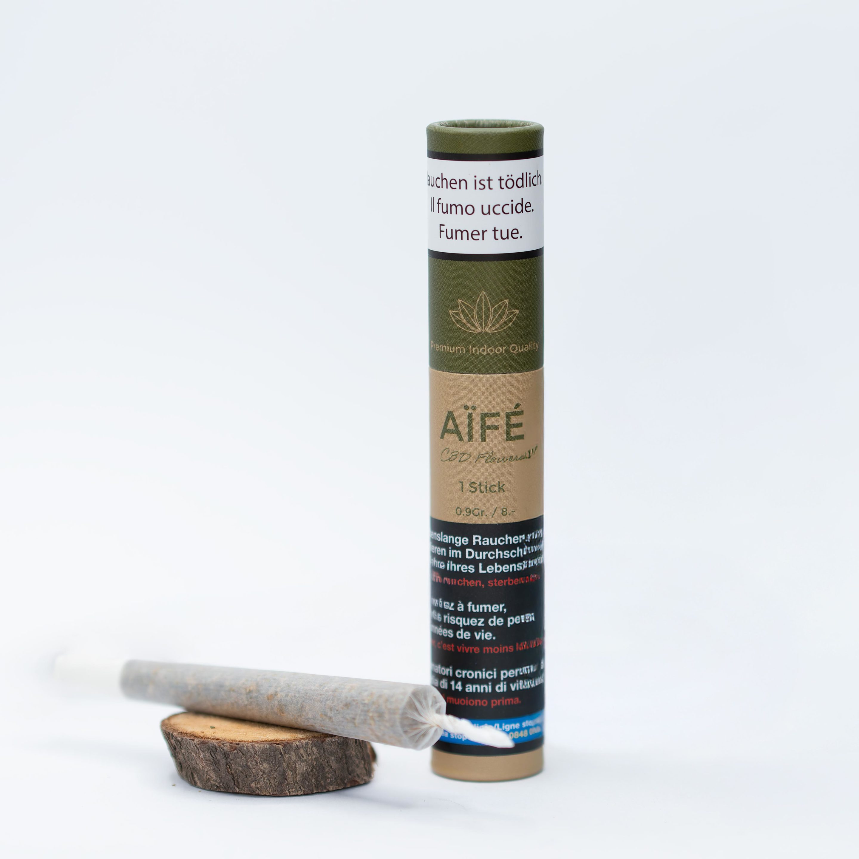 pre-rolled cannabis joint
