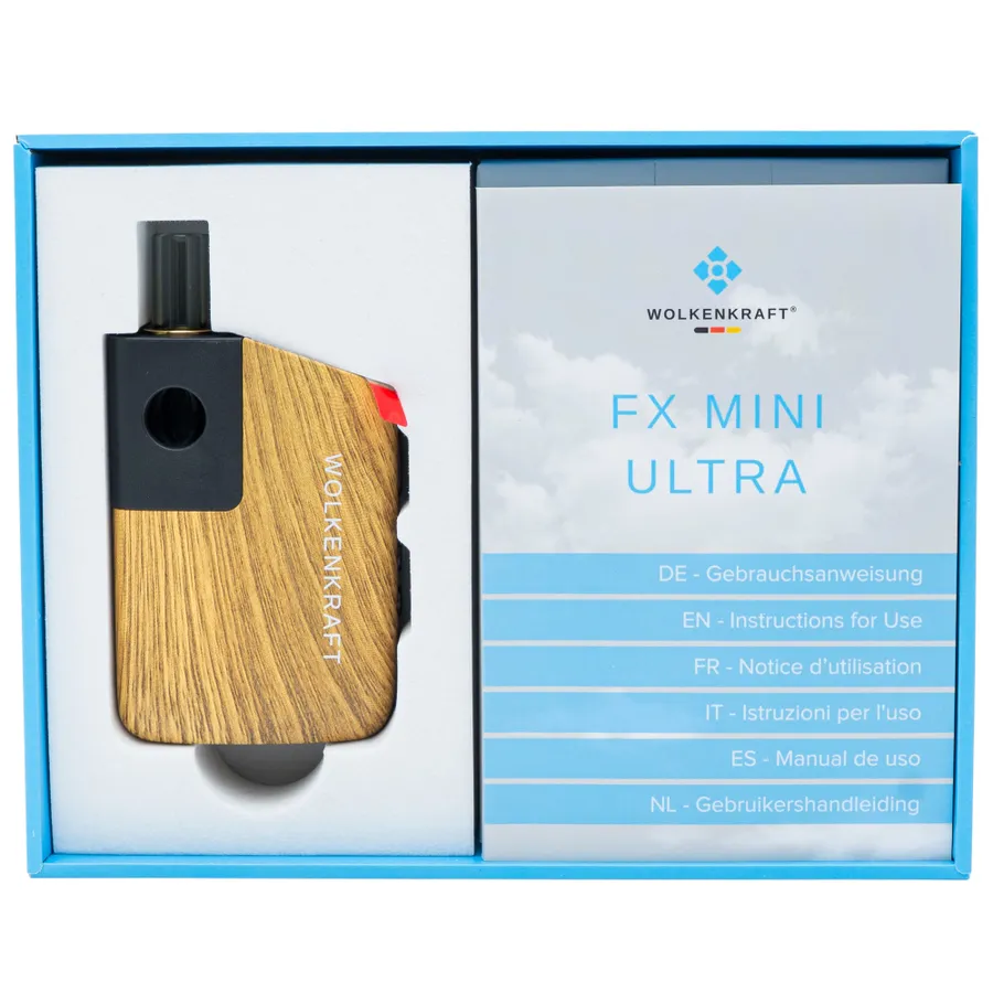 Vaporisateur WOLKENKRAFT FX Mini ULTRA édition bois