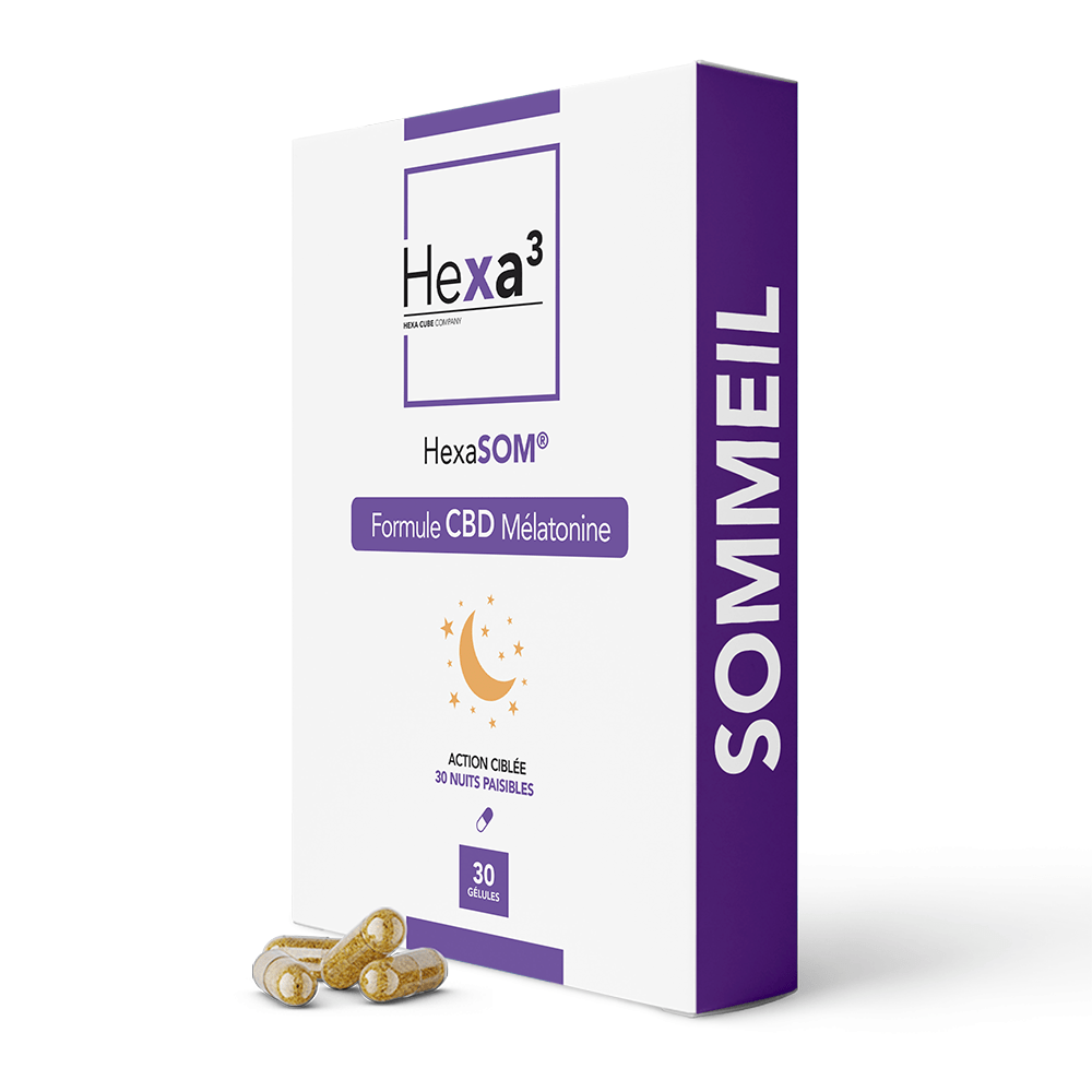 Hexa3 CBD photo produit gélules sommeil