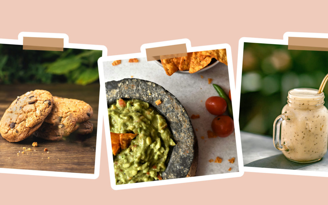 Köstliche CBD-Rezepte: Kekse, Guacamole und Smoothies für eine entspannende Auszeit.